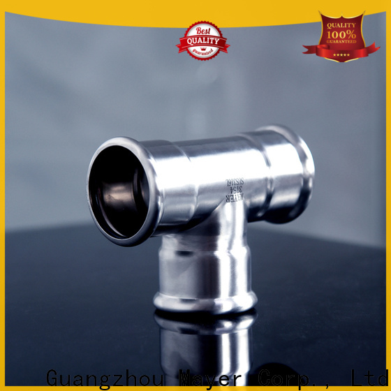 Mayer Top branch tee fitting suppliers gas supply