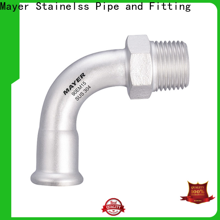 Custom elbow fitting profile factory potable water system