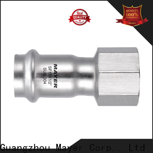 Mayer female press fit coupling for business food industry