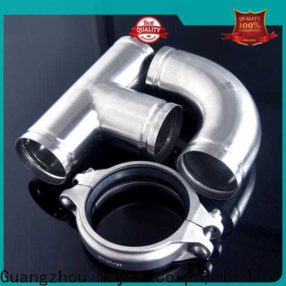 Mayer tee stainless steel grooved pipe fittings for business water pipeline