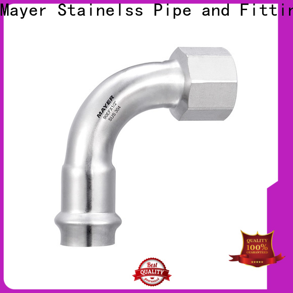 Mayer press fitting elbow factory potable water system
