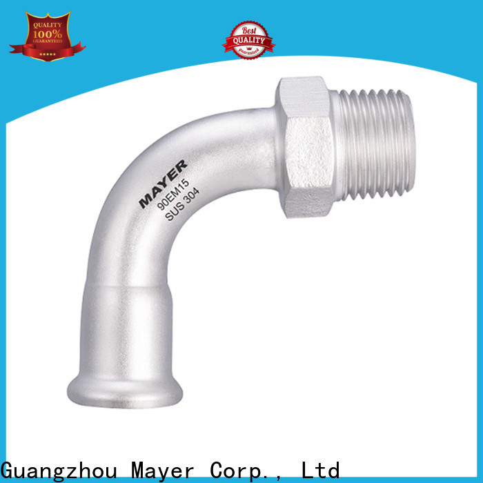 Mayer mv fitting elbow for business industrial oil pipe system