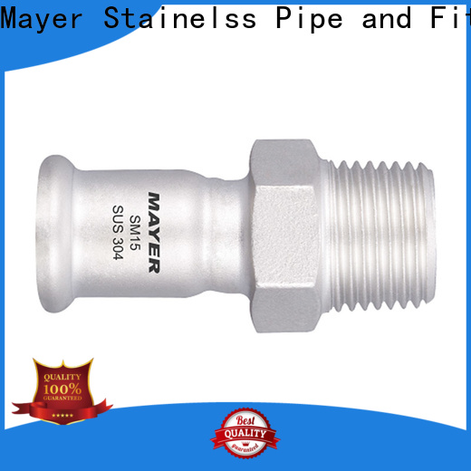 New stainless steel pipe coupling branches factory gas supply