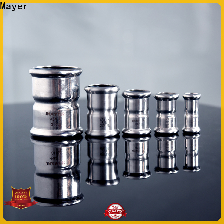 Mayer Custom stainless steel pipe coupling supply HAVC