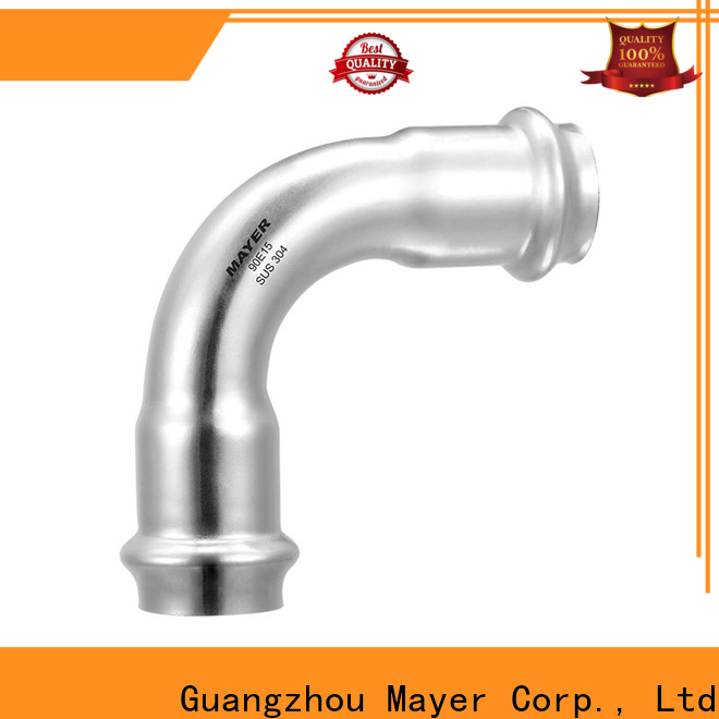 Mayer mv elbow pipe fitting supply potable water system