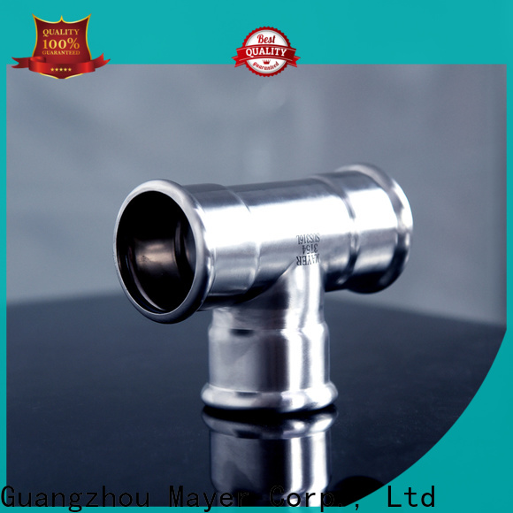 Mayer fitting branch tee for business water supply