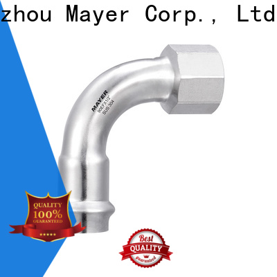 Custom elbow fitting degrees factory heating system