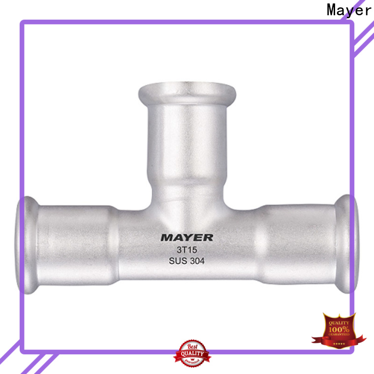 Best tee stainless steel thread factory water supply