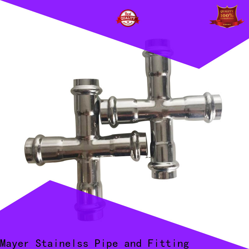 Best cross tee pipe fitting steel company HAVC