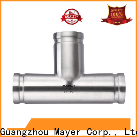 Mayer High-quality stainless steel grooved pipe fittings manufacturers gas pipeline