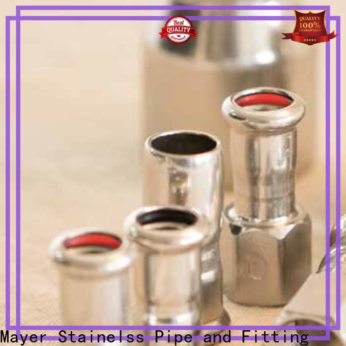 Mayer New Press fittings for gas pipeline company