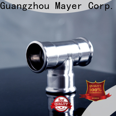 Mayer thread tee pipe fitting suppliers water supply