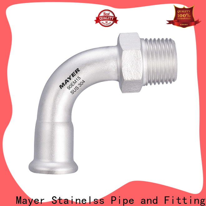 Mayer Custom elbow fitting factory industrial oil pipe system