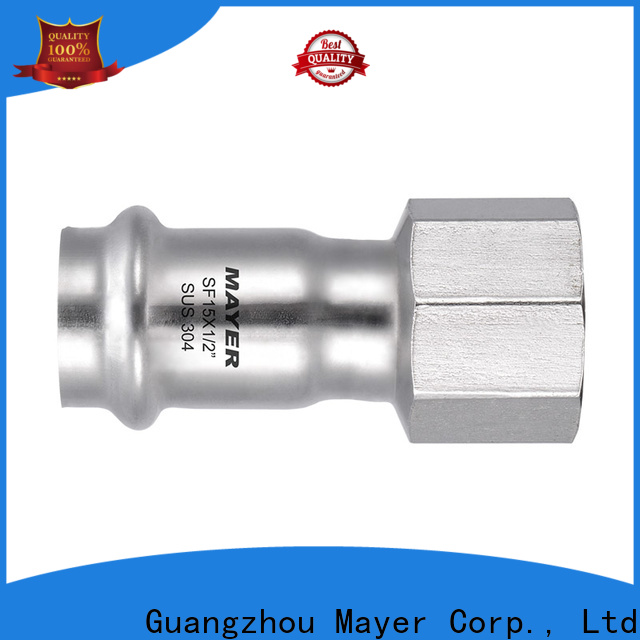 Mayer 304316l stainless steel coupling for business gas supply