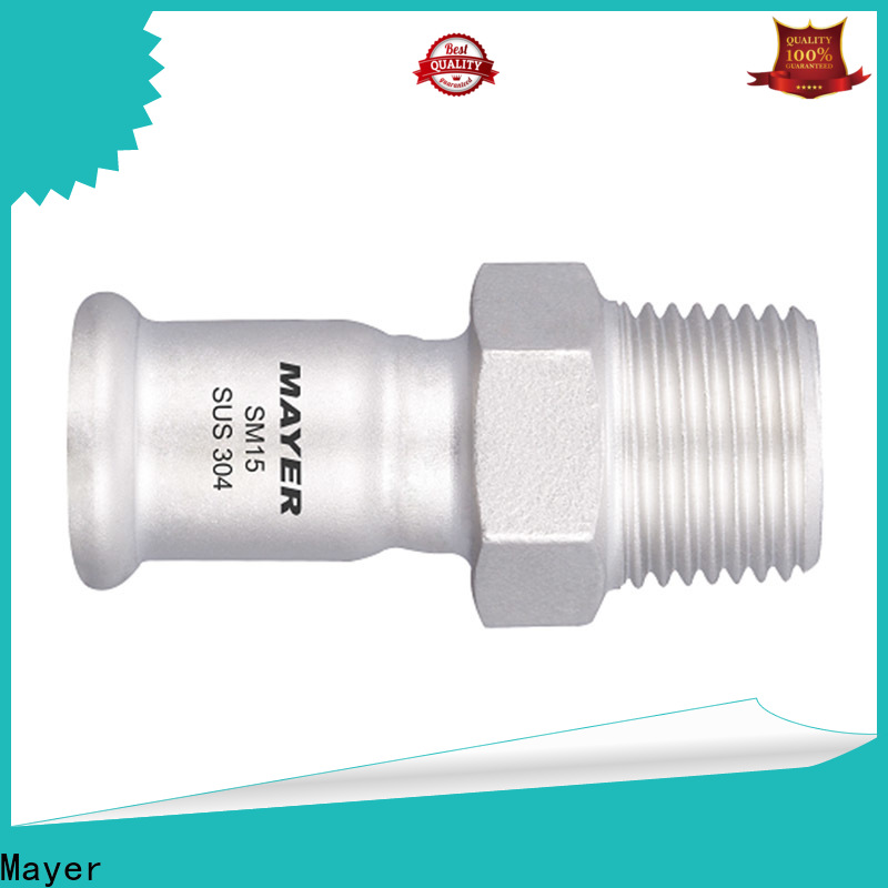 Mayer High-quality press coupling for business gas supply