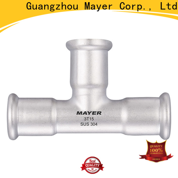 Mayer New branch tee fitting supply water supply