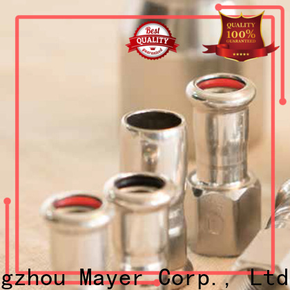 Mayer Top Press fittings for gas pipeline company