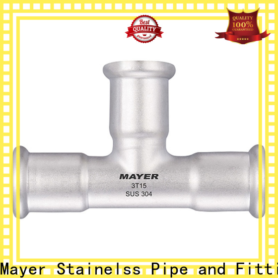 Mayer Wholesale stainless steel tee for business gas supply