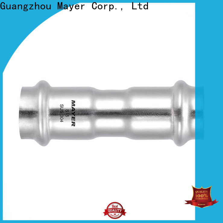 High-quality stainless steel pipe coupling adapter supply HAVC