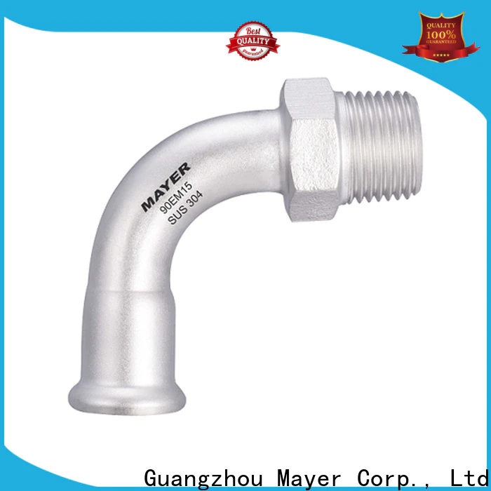 Mayer profile elbow fitting suppliers heating system