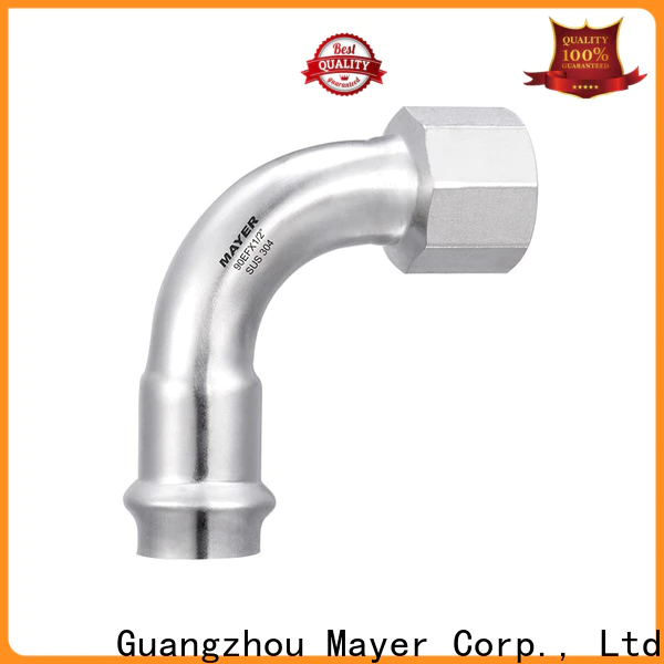 Mayer stainless elbow fitting for sale tap water system