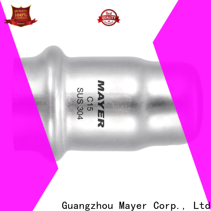 Mayer end press fitting end cap factory gas pipeline