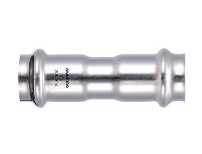 EN10312 Stainless Steel Tube Press Fittings V Profile Coupling 18mm