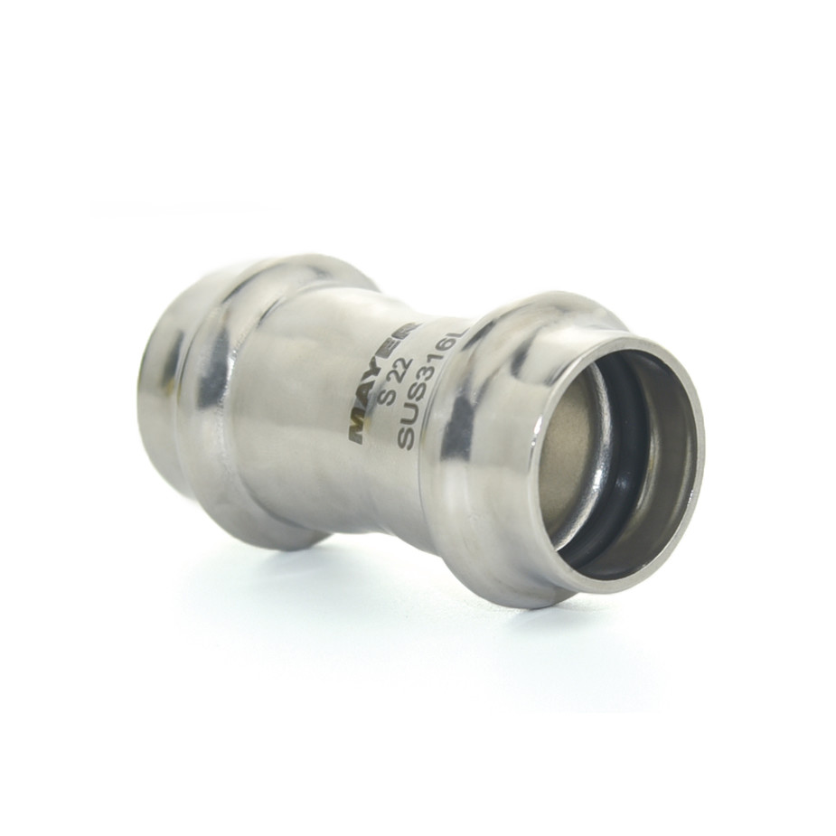 hot sale press coupling fitting philippine stainless steel 304/316L