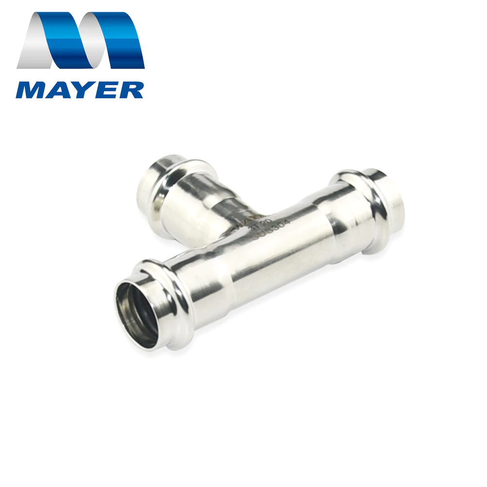 High Quality 304 316l Stainless Steel Tee Y Type Fittings