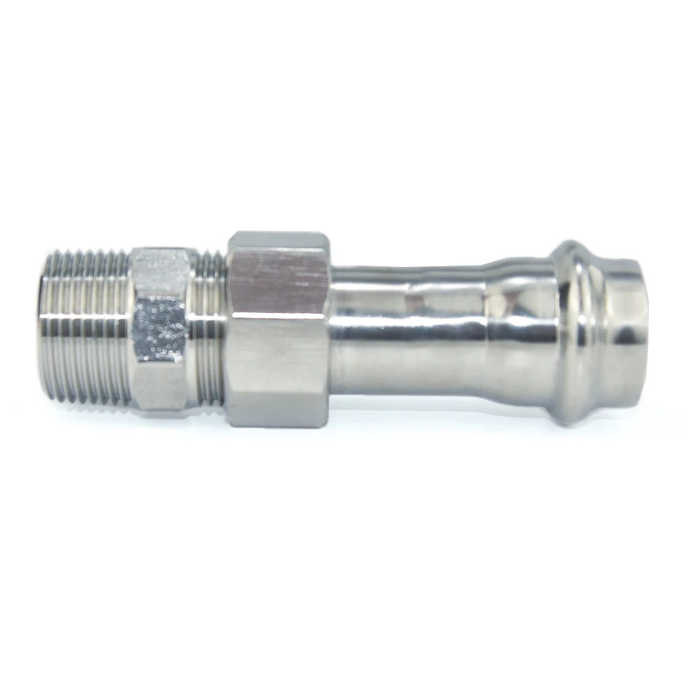 Stainless Steel 304 Male Fitting 316l Male Union Adapter