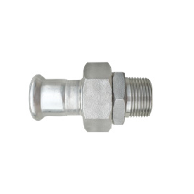 Stainless Steel pipe connection fittings connector Male Fitting 316l Male Union Adapter