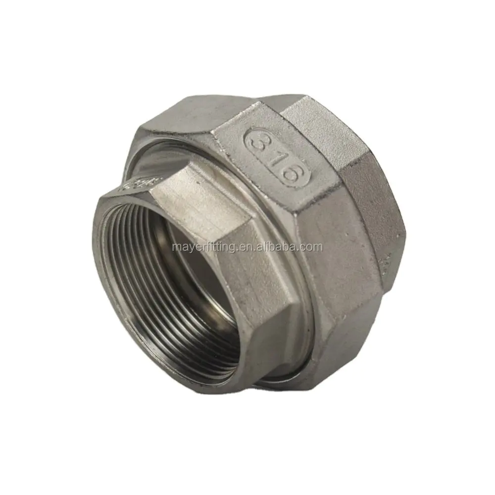 China supply female union fitting 304 stainless steel press fittings