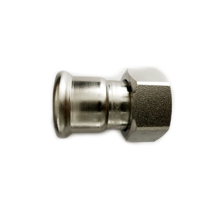 Stainless Steel pipe connection fittings connector female Fitting 304 female Union Adapter