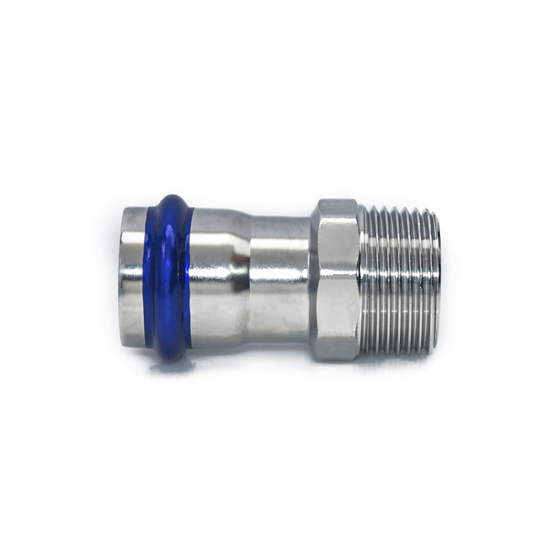 press fittings stainless steel 304 male coupling fitting for Water Pipe System