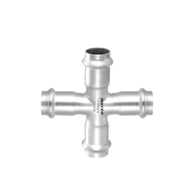High Quality Stainless Steel Equal Cross Four-way Connecting Pipe Fittings Joint