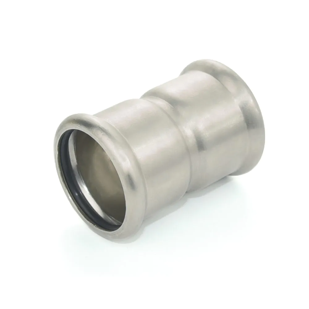 Factory Price 304 316L Stainless Steel pipe fitting Female Coupling M Profile Fitting for Clean Steam System