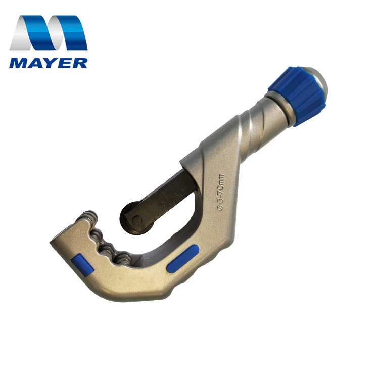 6-70mm Portable Hvac Cutting Hand Tools Copper Stainless Steel Pipe Cutting Roller Bearing Type Tube Cutter