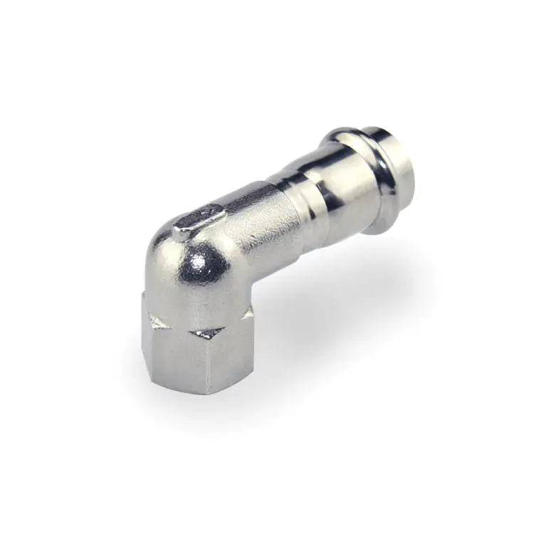 15~28mm Stainless Steel Pipe Fitting 90 Deg Elbow with Female Thread Fittings
