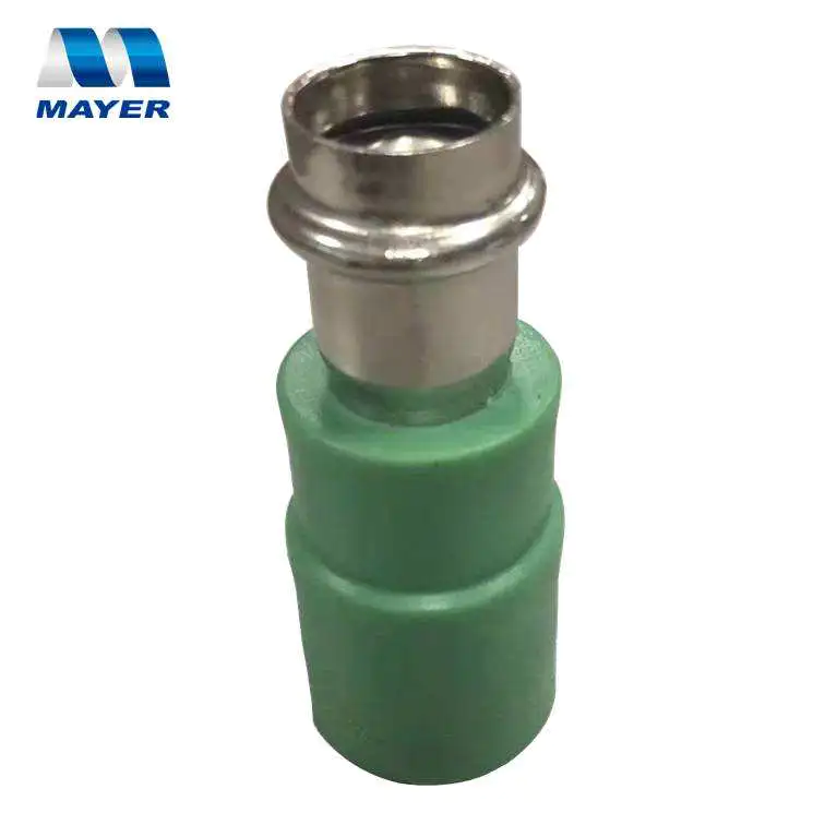 Stainless Steel Adapter Press end fitting to connect PPR Pipe Fitting