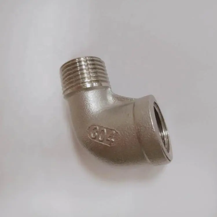 Wholesale stainless steel threaded fitting 90 elbow 304