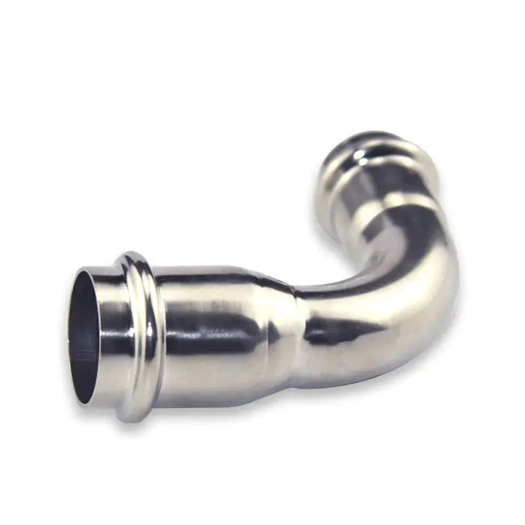 Hot sell stainless tube fittings 304 316 reducing fittings elbow 90 degree reducer