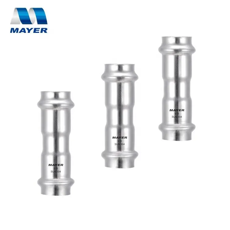 Corrosion Resistance 304 Stainless Steel Tube Coupling Joint fittings