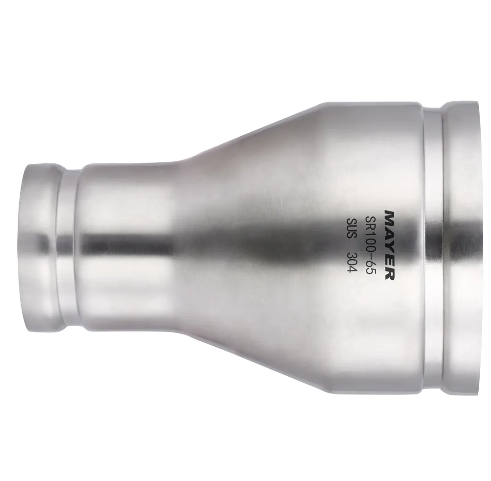 Supplier Wholesale 304 316 Stainless Steel Grooved Pipe Fitting Reducer
