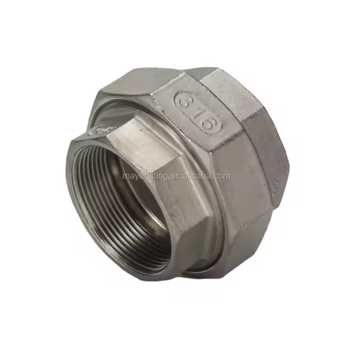 China supply female union fitting 304 stainless steel fittings