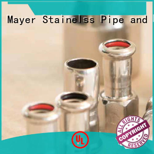Mayer gas Press fittings for gas pipeline company water pipeline