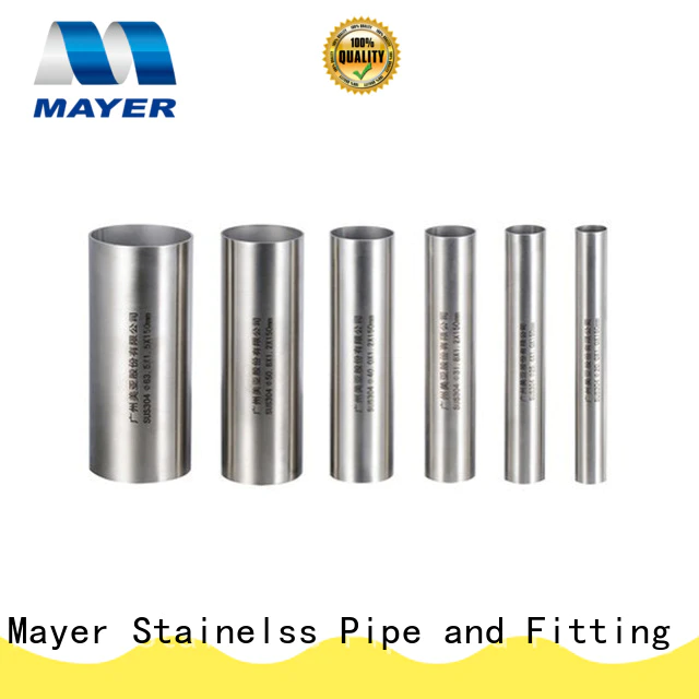 Mayer Wholesale 316 stainless steel pipe factory steam system