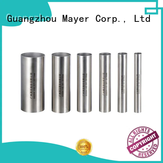 Mayer 304316l 316 stainless steel pipe manufacturers tap water system
