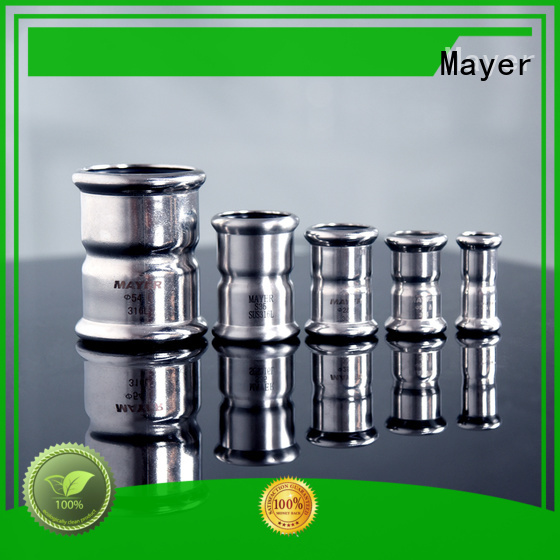 Mayer Custom press coupling for business gas supply