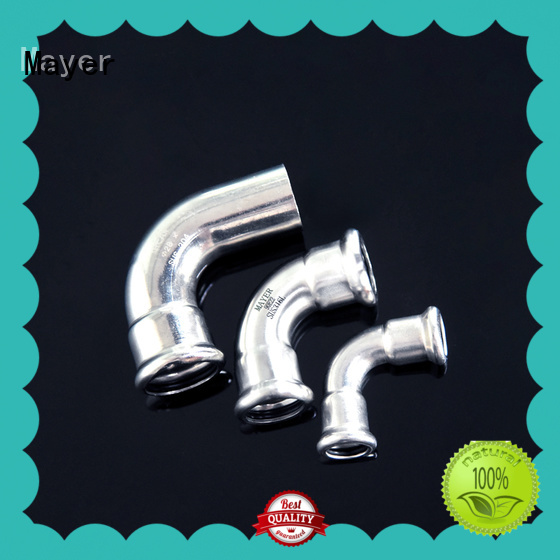 Mayer Custom elbow pipe fitting for business tap water system