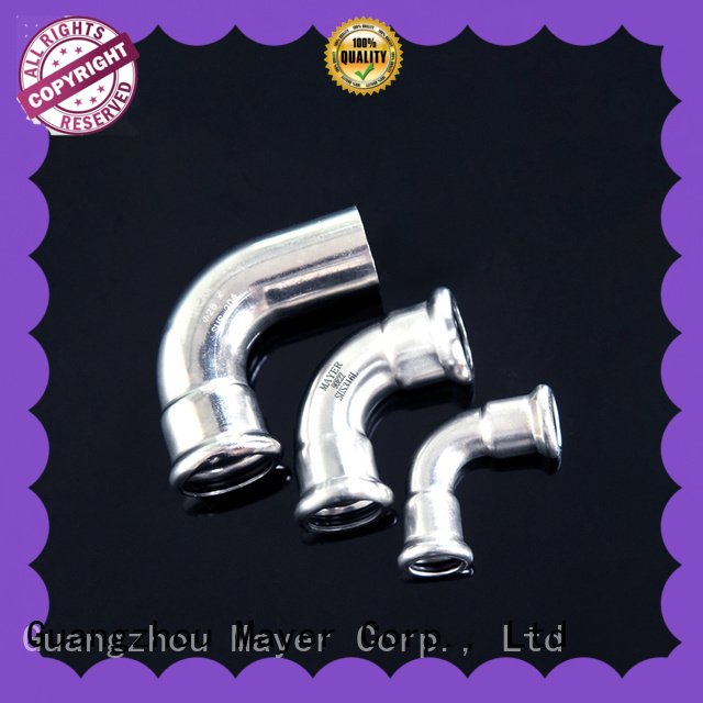 Top fitting elbow male for business potable water system